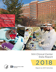Cover of 2018 NIH Clinical Center Data Report