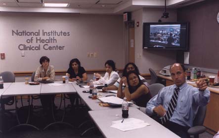 photo of students in the NIH/Duke program orientation