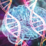 DNA collage illustration