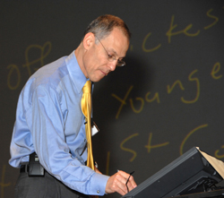 Dr. Ezekiel Emanuel, chair of the CC Department of Bioethics, led an interactive discussion.