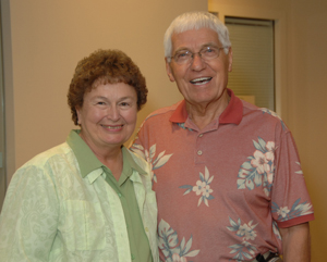 Judy and George Reimer met at the CC and married shortly after their time here.
