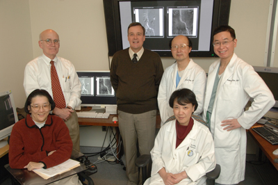 Group photo of researchers who collaborated on the DVT study.