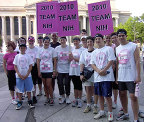 Komen Race for the Cure Team NIH