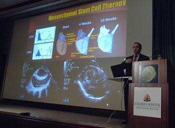 Dr. Keith Horvath presents at the MFP lecture