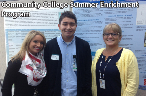 Community College Summer Enrichment Program Students