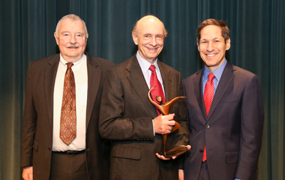Dr. James Fries, Dr. Harvey Alter and Dr. Tom Frieden