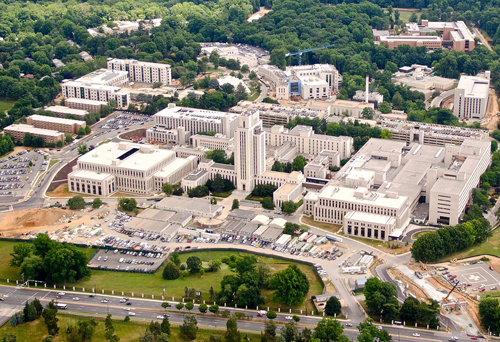 The Walter Reed National Military Medical Center, which neighbors the National Institutes of Health campus, is one of the nation's largest military medical centers.