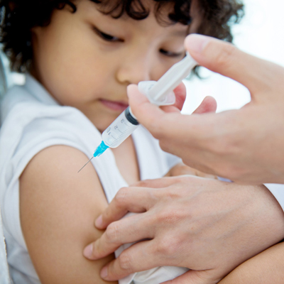 immunized child