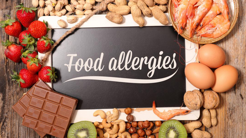 Food allergy display