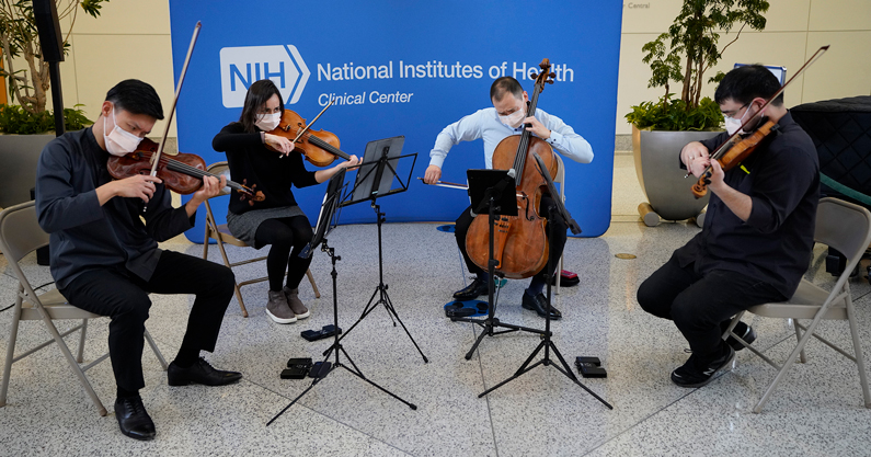 Grammy-Award winning Parker Quartet performs in the CC Atrium