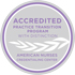Accredited Practice Transition Program with Distinction American Nurses Credentialing Center logo