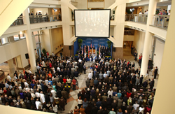 Dedication Ceremony, Mark O. Hatfield Clinical Research Center, National Institutes of Health, Sept. 22, 2004.