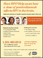HIV Pembro Study flyer